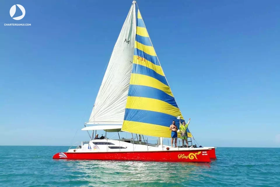 King 9 Catamaran ⛵ 苏梅岛双体船包船 🏝️