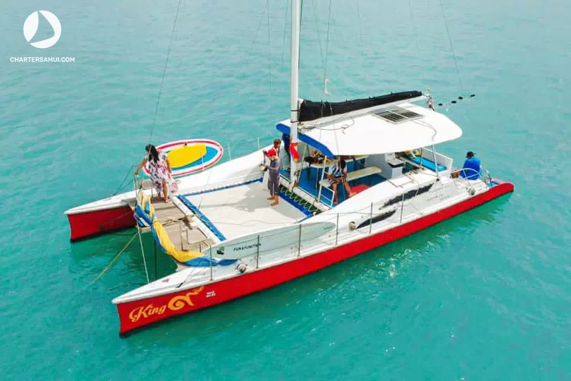 King 9 Catamaran ⛵ 苏梅岛双体船包船 🏝️