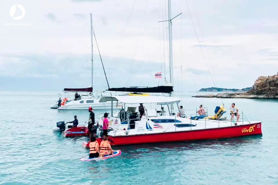 King 9 Catamaran ⛵ 苏梅岛双体船包船 🏝️