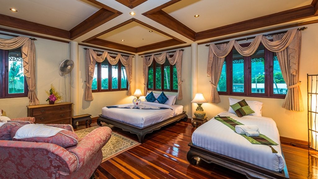 Villa Baan Sijan in Nathon beach, Koh Samui - 5 bedrooms